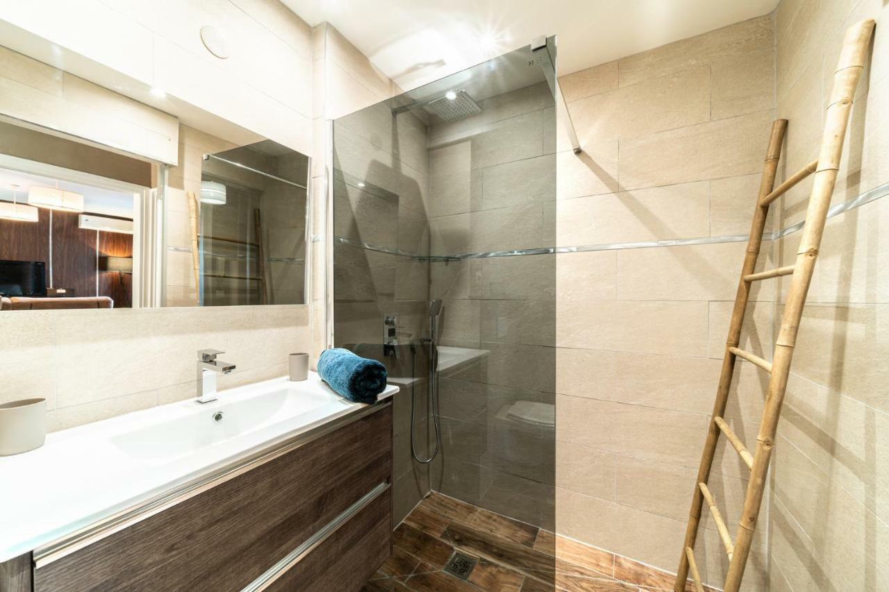 T2 Classe 4 Etoiles Avec Jardin, Piscine, Vue Mer A Saint-Gilles-Les-Bains Luaran gambar